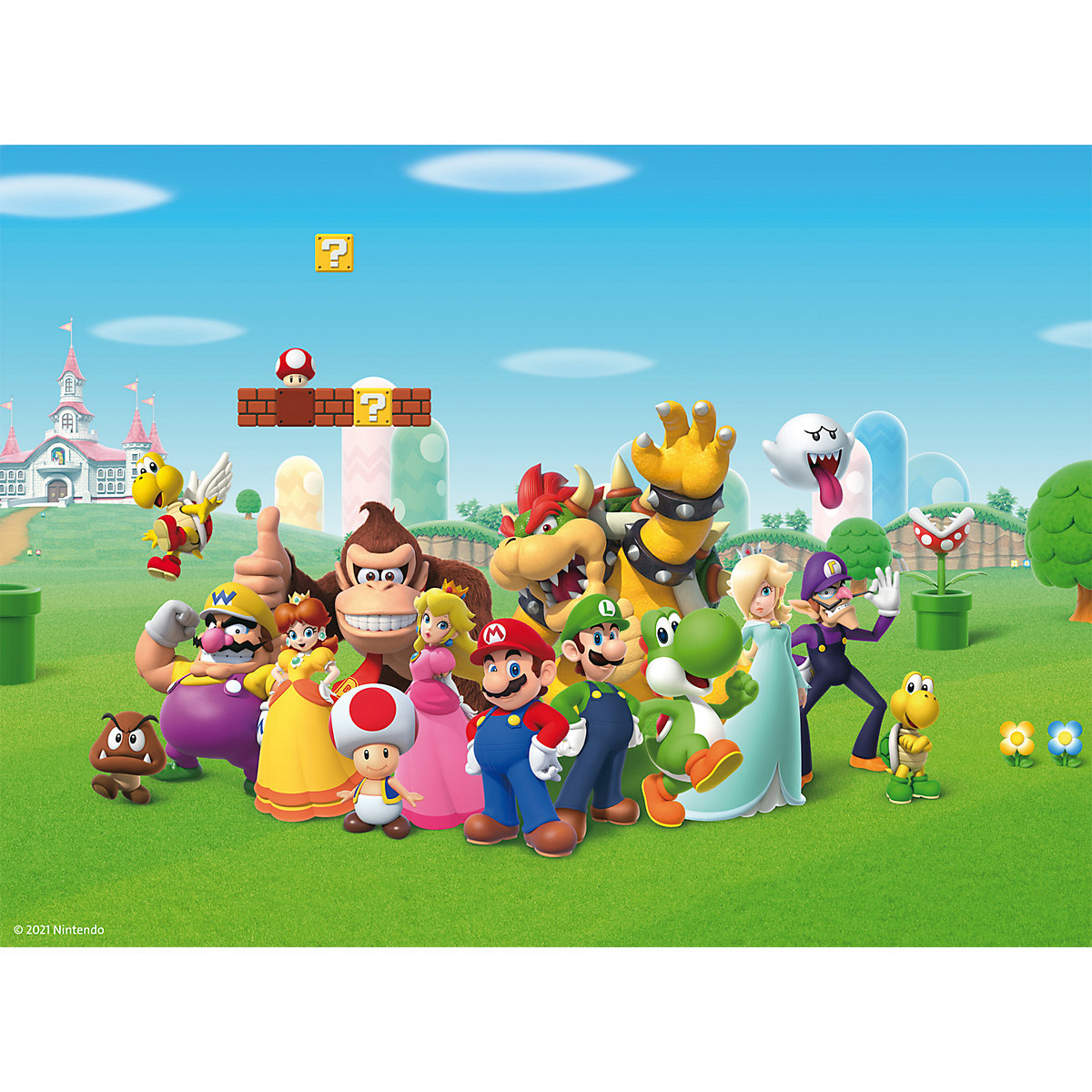 Puzzle 200 Teile Super Mario Abenteuer