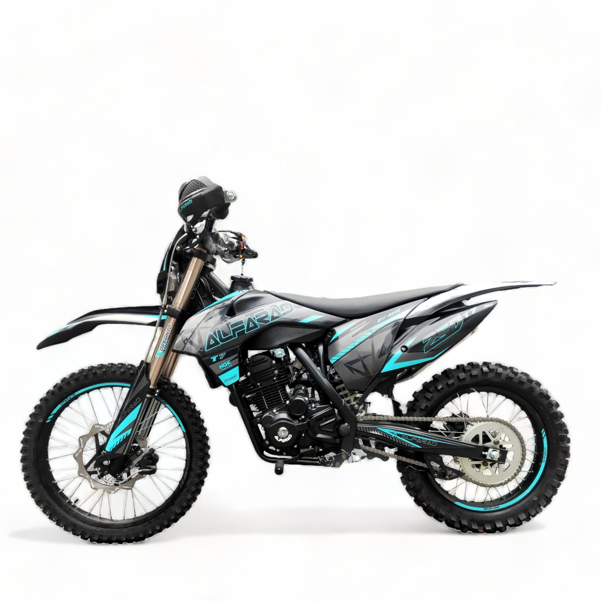 Alfarad Dirt-Bike Alfarad T7 21/18 250ccm Dirt Bike Dirtbike CrossBike Enduro DirtBike