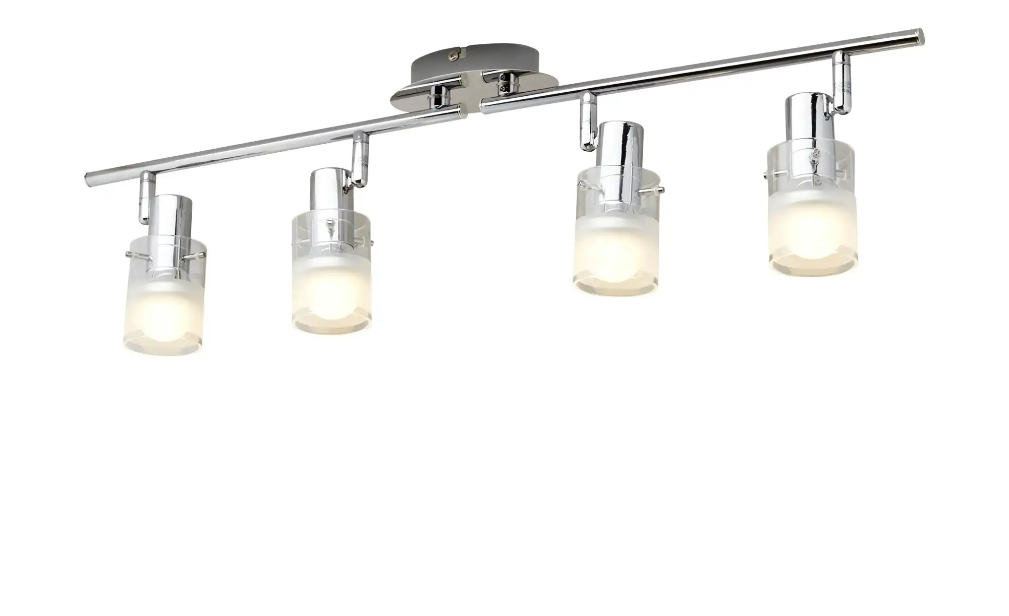 KHG LED- Deckenstrahler, 4-flammig mit Glas