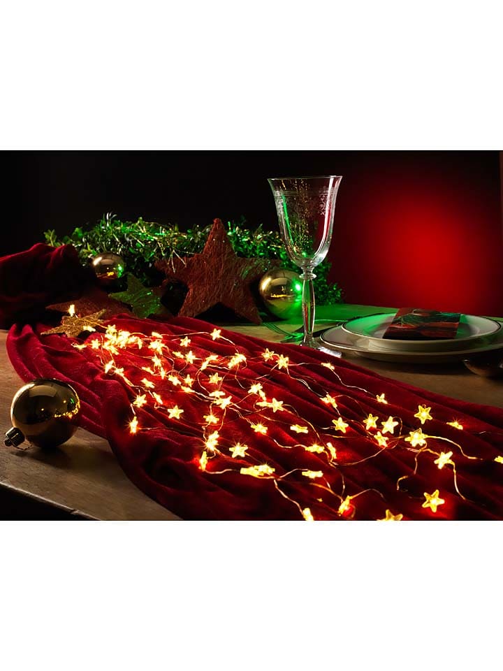 Konstsmide LED-Lichterkette ''Sternenlametta'' in Warmweiß günstig kaufen onesize