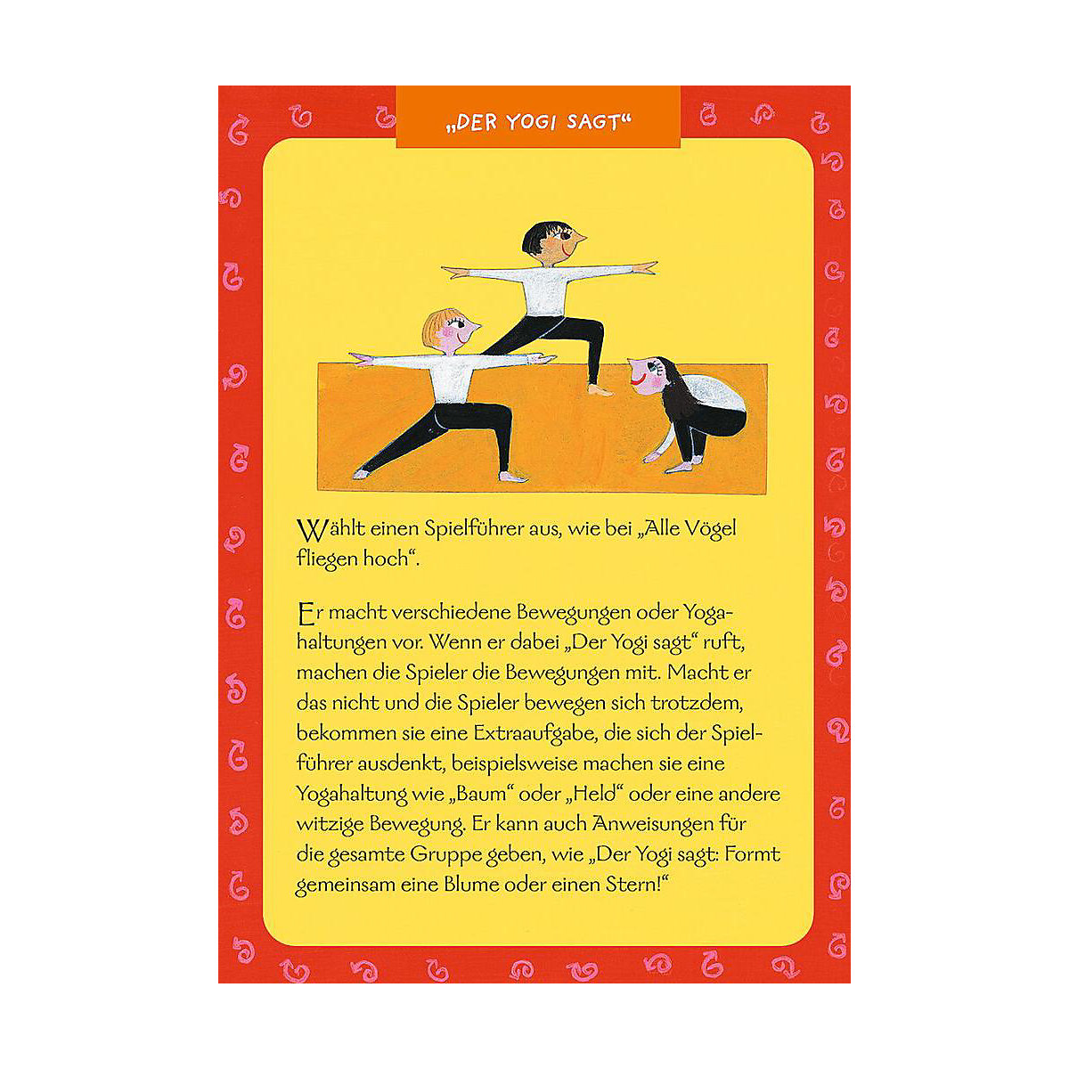 Yoga für Kinder, 50 Karten