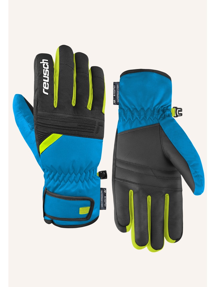 Reusch Skihandschuhe Baldo R-TEX XT in 4452 brill.blue/black/saf.yell günstig kaufen