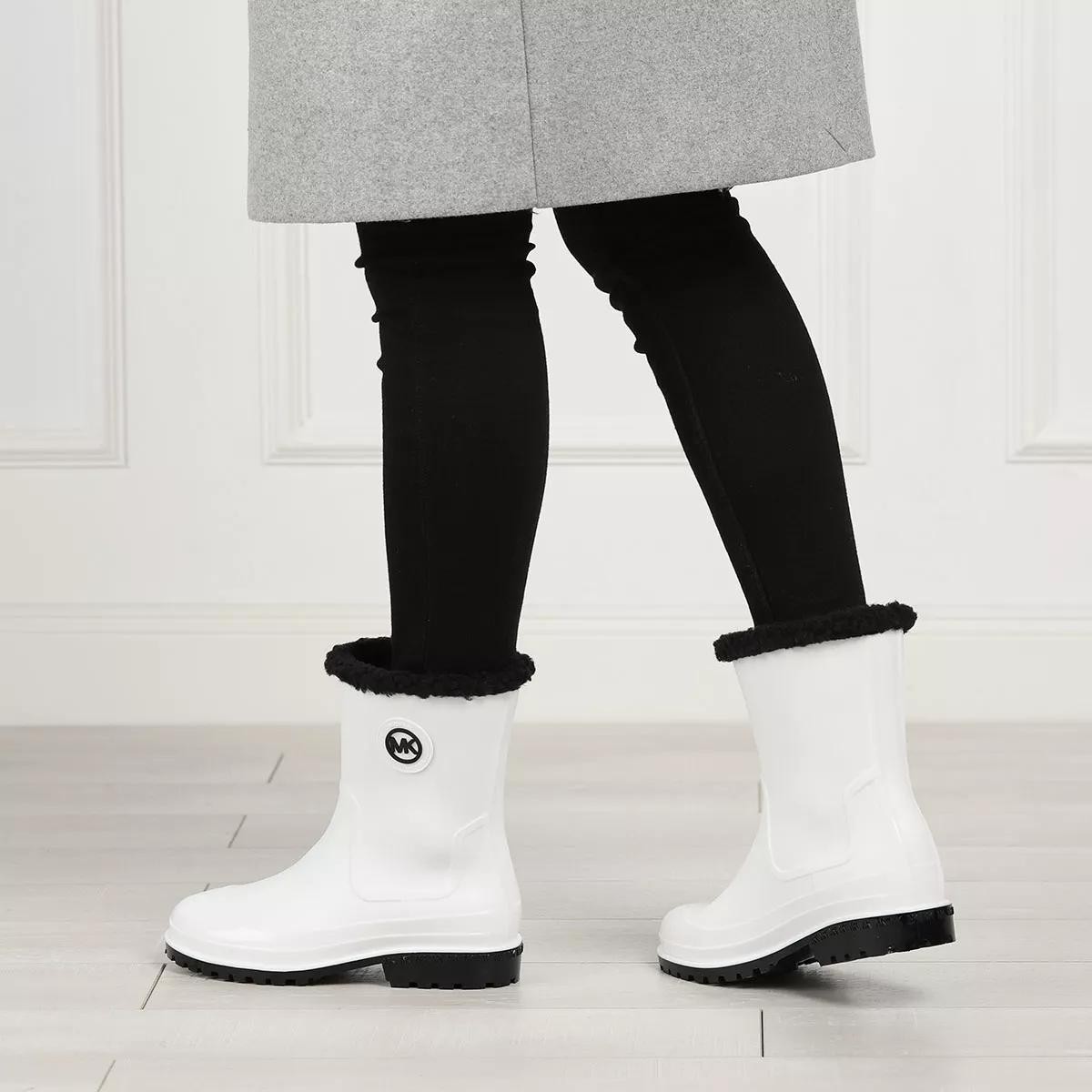MICHAEL KORS Stiefeletten weiss Regenstiefel