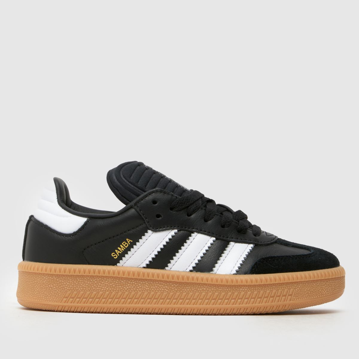 adidas fekete-fehér Samba XLG gyerek edzőcipők