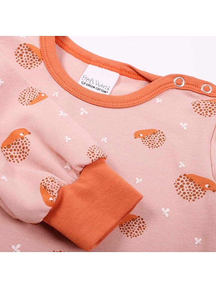 Fred´s World by GREEN COTTON Longsleeve in Rosa günstig kaufen 68