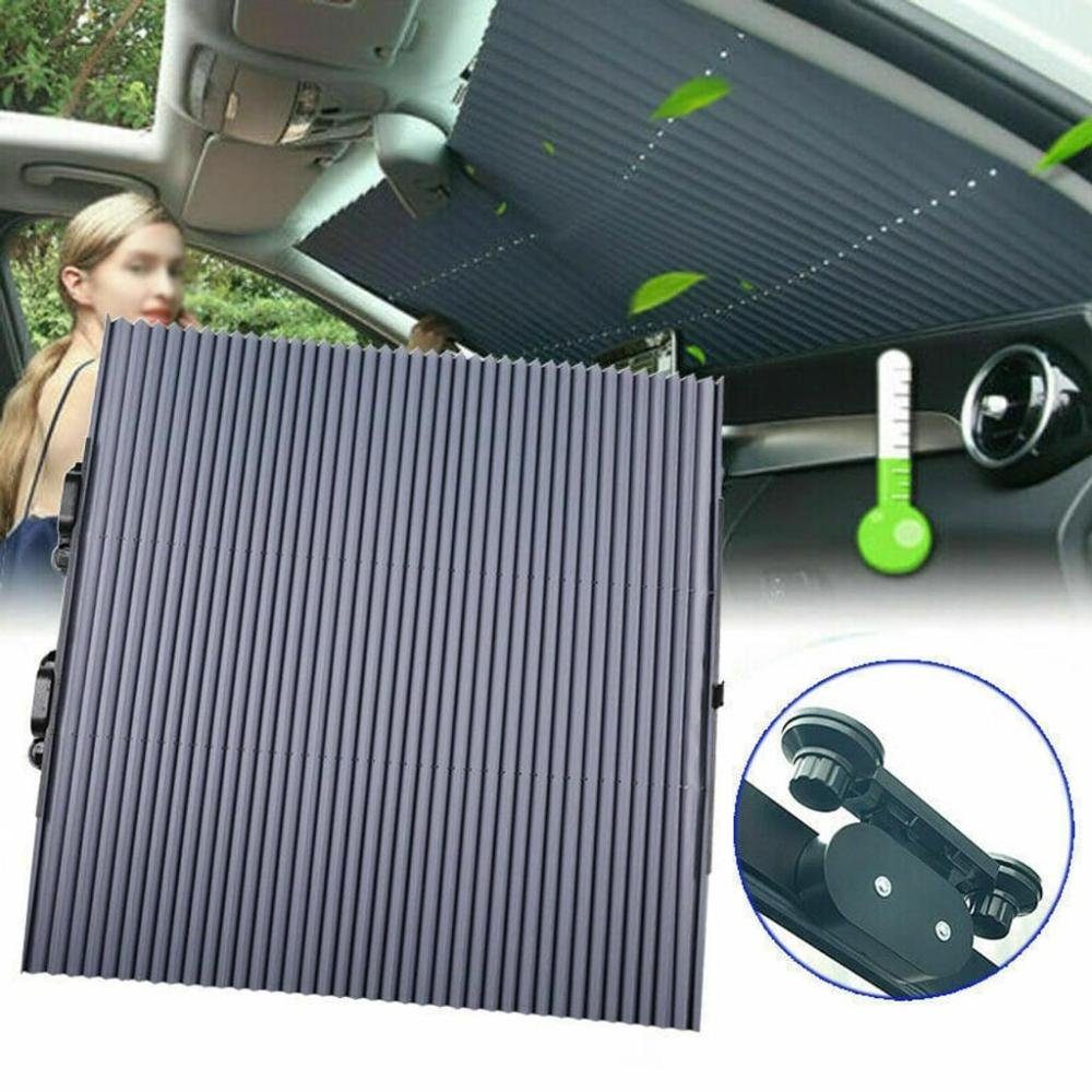 Fokelyi Autosonnenschutz 8 Stück 65cm Auto Frontscheibe Sonnenschutz Einziehbare Rollo, (8-St)