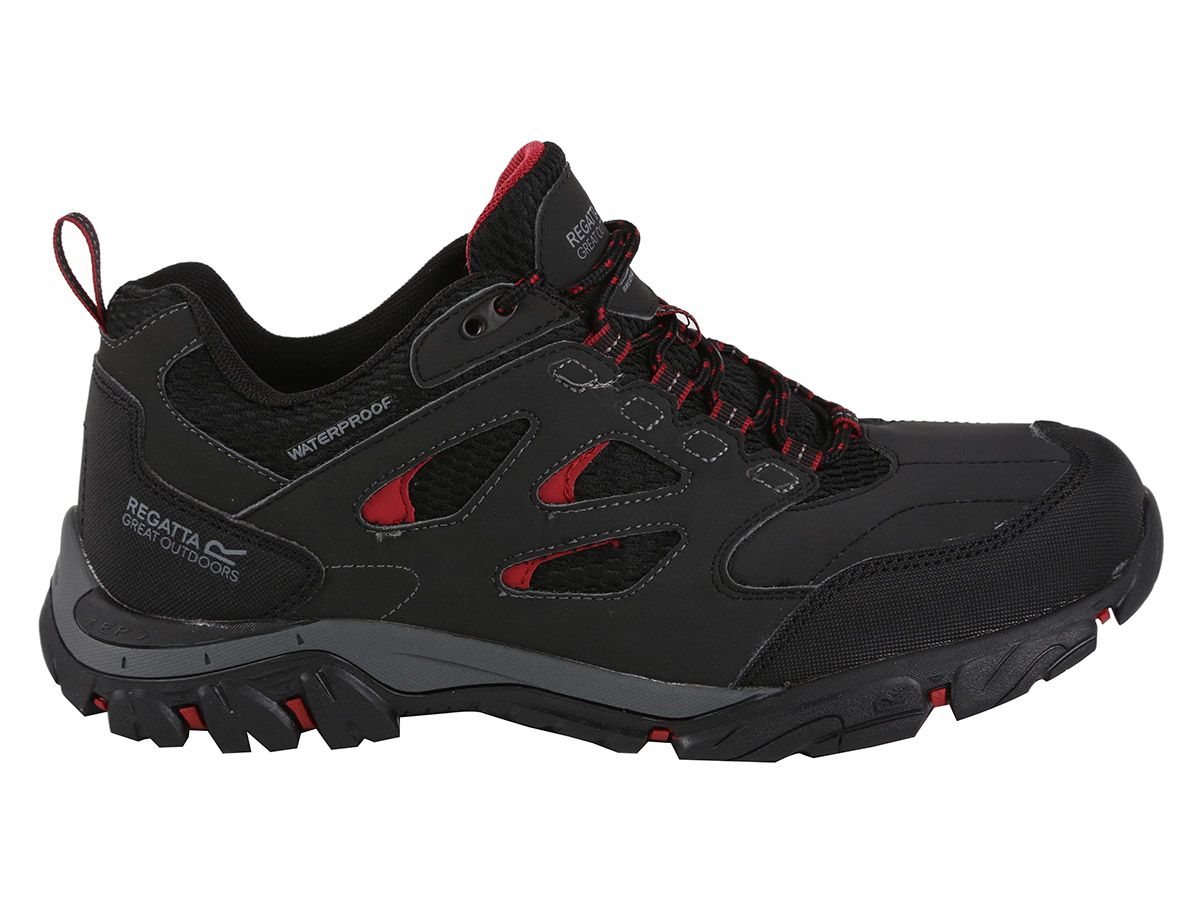 Regatta Holcombe IEP Low Ash Rio Red Herren Wanderschuhe