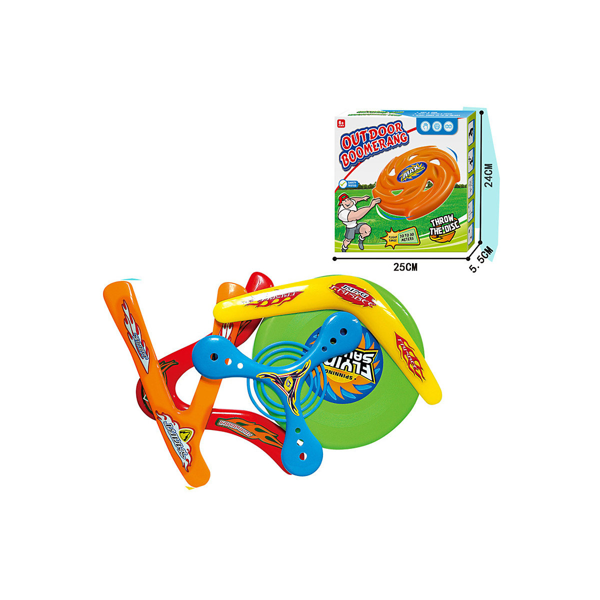 Bumerang dreieckige fliegende Untertasse für Kinder Bumerang Spielzeug für Kinder im Freien