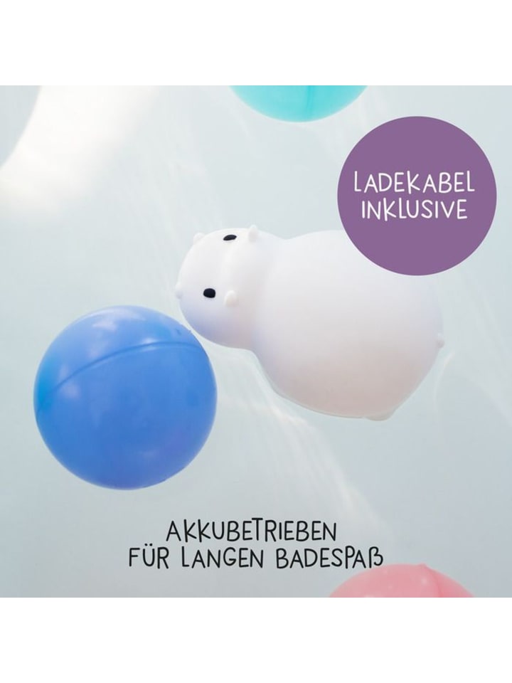 MEGALight Swimmy Hippo RGB LED Badelicht in Weiß ab 0 Monate günstig kaufen onesize