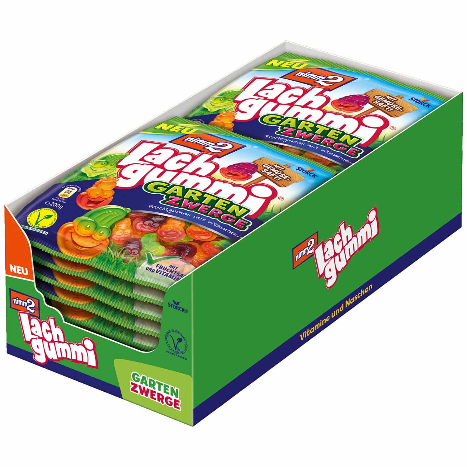 nimm2 Lachgummi Gartenzwerge 200g
