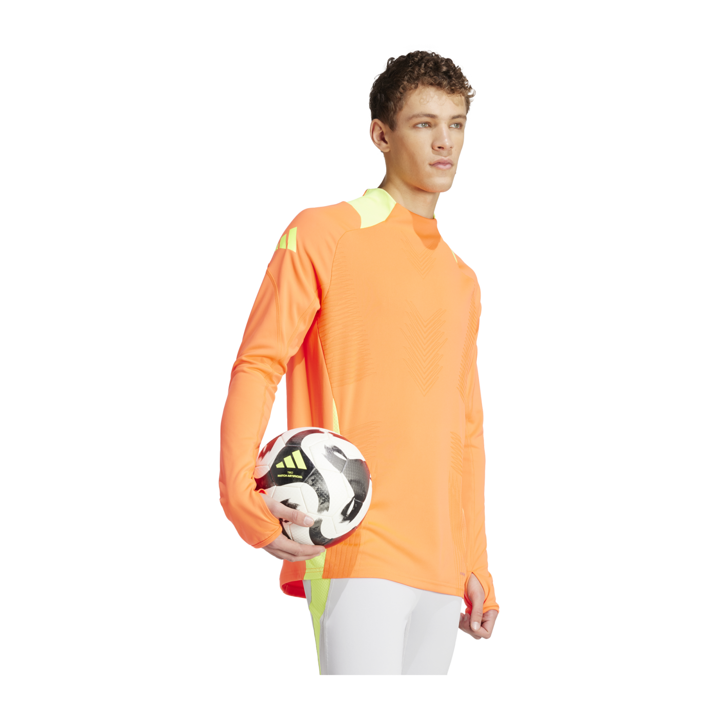 adidas Tiro 24 Pro Trainingstop Rot Gelb