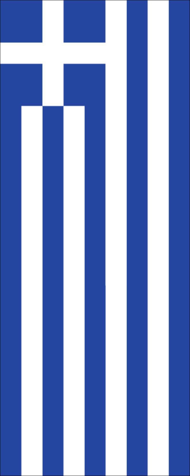 flaggenmeer Flagge Flagge Griechenland 110 g/m² Hochformat