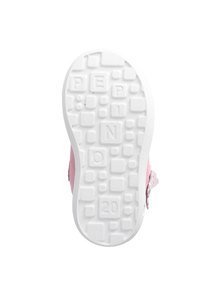 PEPINO Leder-Boots in Rosa günstig kaufen