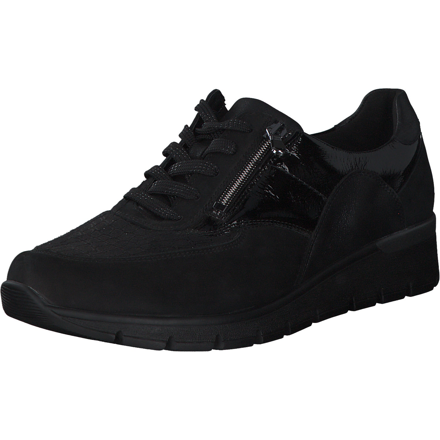 Waldläufer Ramona 626K02, Sneakers Low, Damen, Schwarz