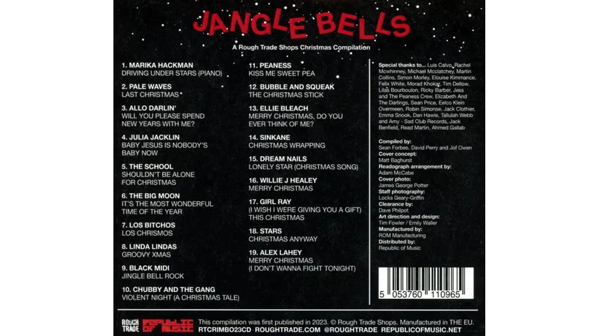 Jangle Bells - A Rough Trade Shops Xmas Selection