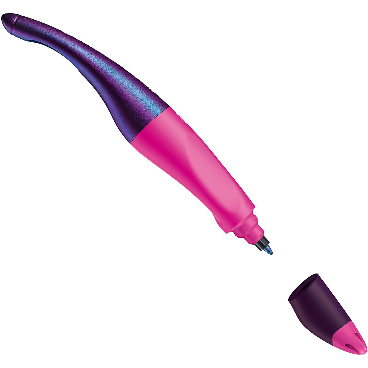 Tintenroller EASYoriginal Linkshänder Holograph Edition magenta, inkl. Patrone
