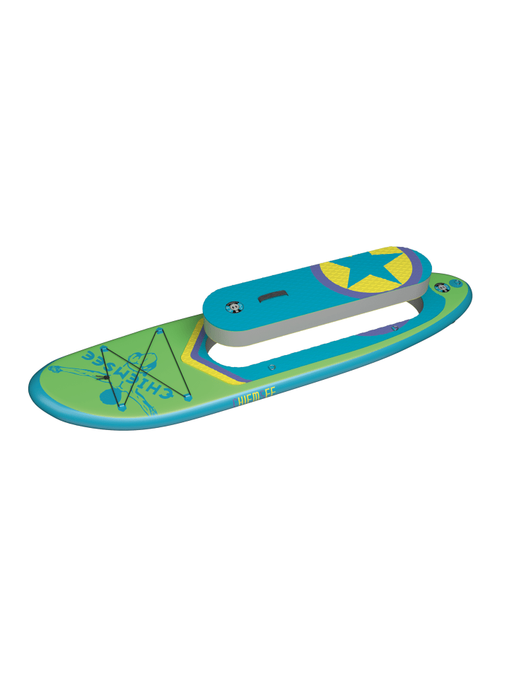 Happy People Chiemsee SUP-Set inkl. Board, Paddel, Pumpe, Leash & Rucksack in mehrfarbig günstig kaufen onesize