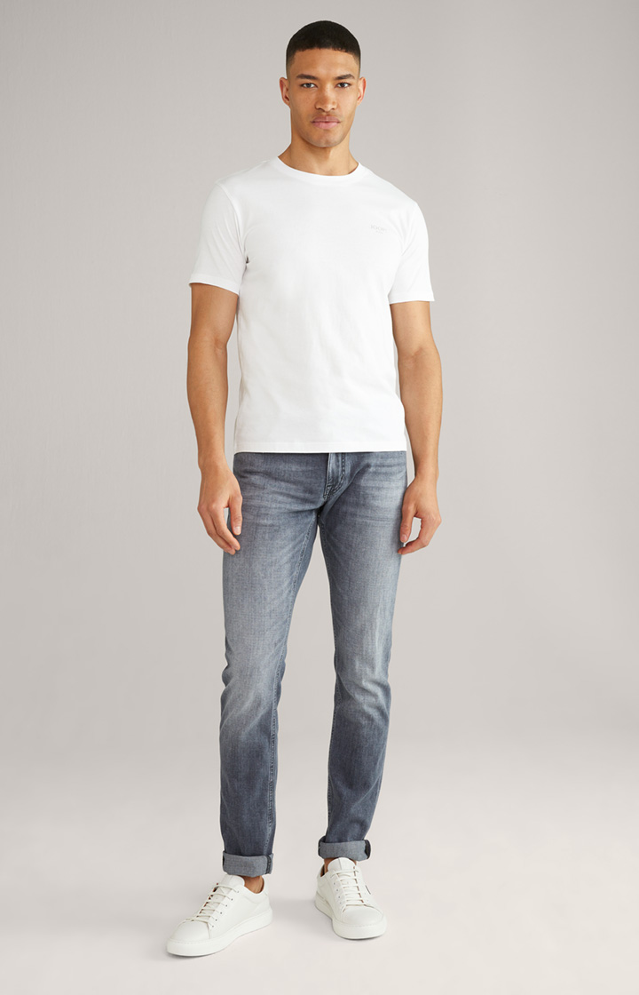 T-Shirt Alphis in Weiß