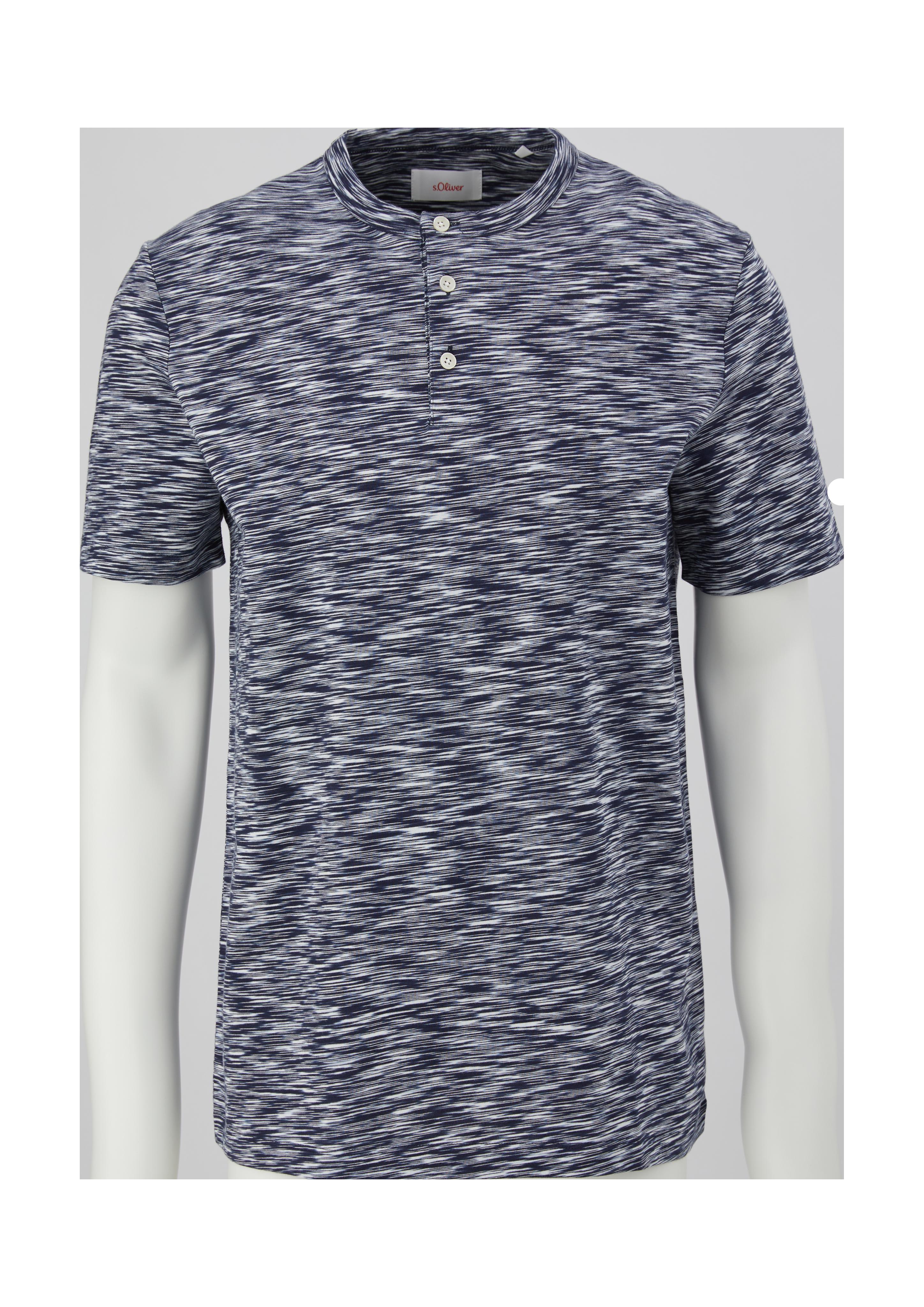 T-Shirt mit Henleyausschnitt  2129855-59W1