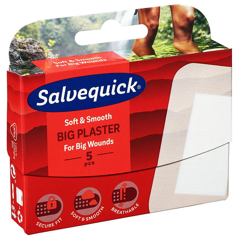 Salvequick Salvequick 5 stk 55x75 mm big