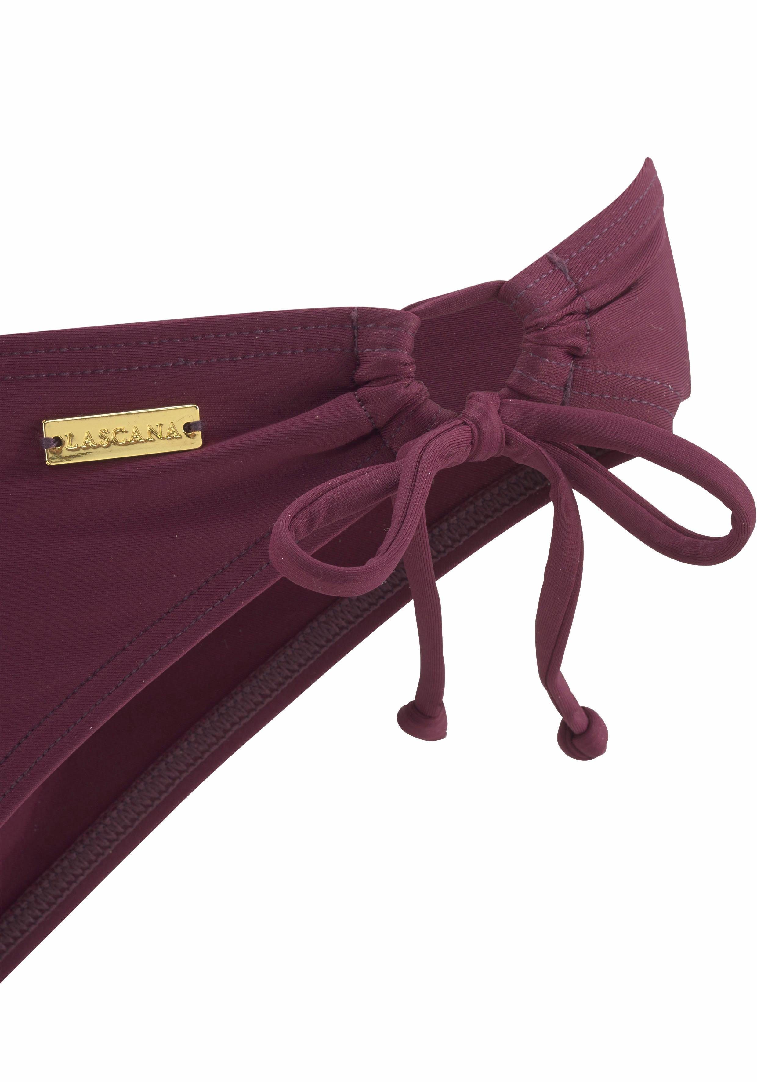 LASCANA Bikini-Hose Italy mit seitlichen Bindebändern
