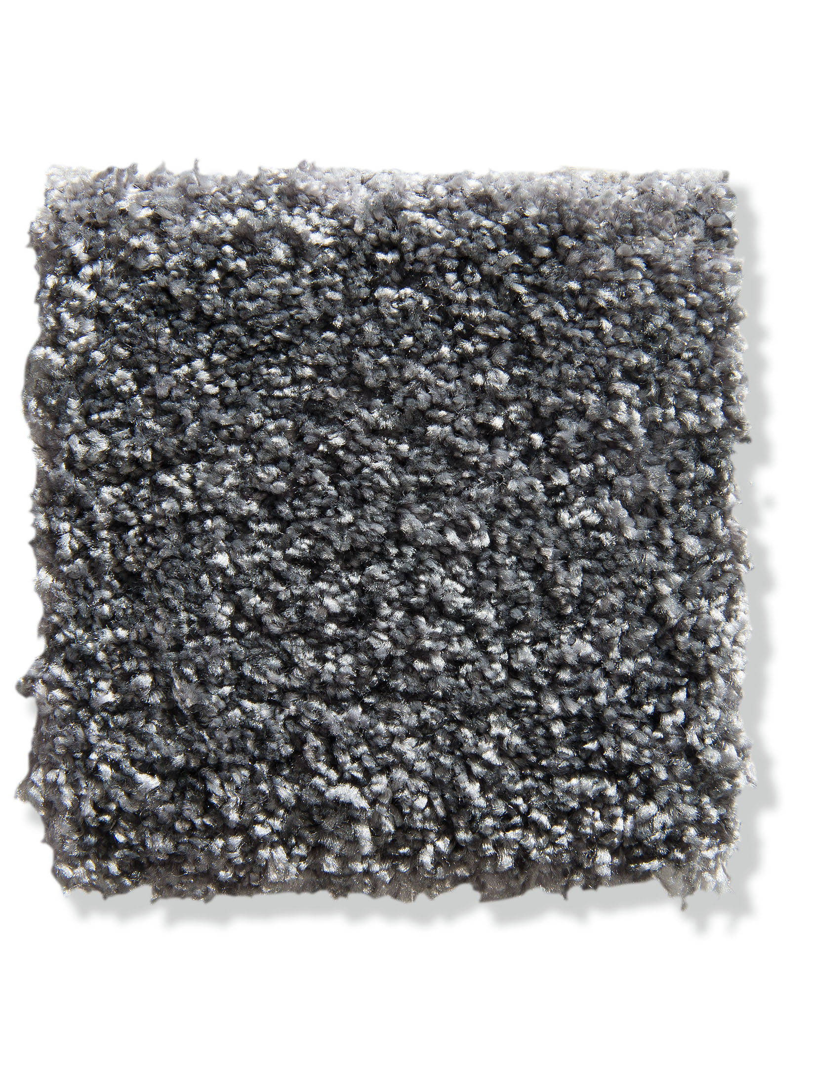 Satin Velours-Teppichboden, Anthrazit