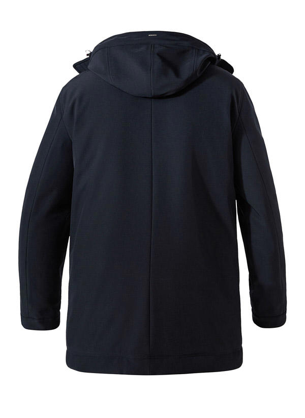 N.Z.A., Parka, Mikrofaser wasserabweisend, navy