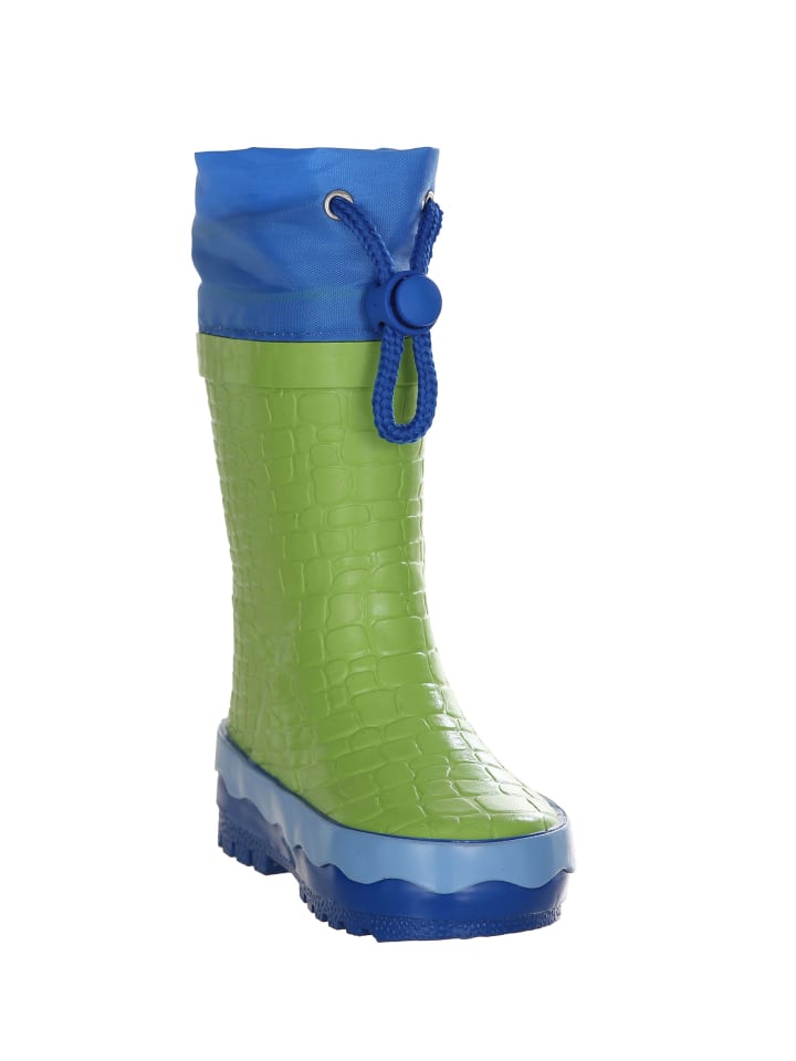 Playshoes Gummistiefel Dino in Grün günstig kaufen