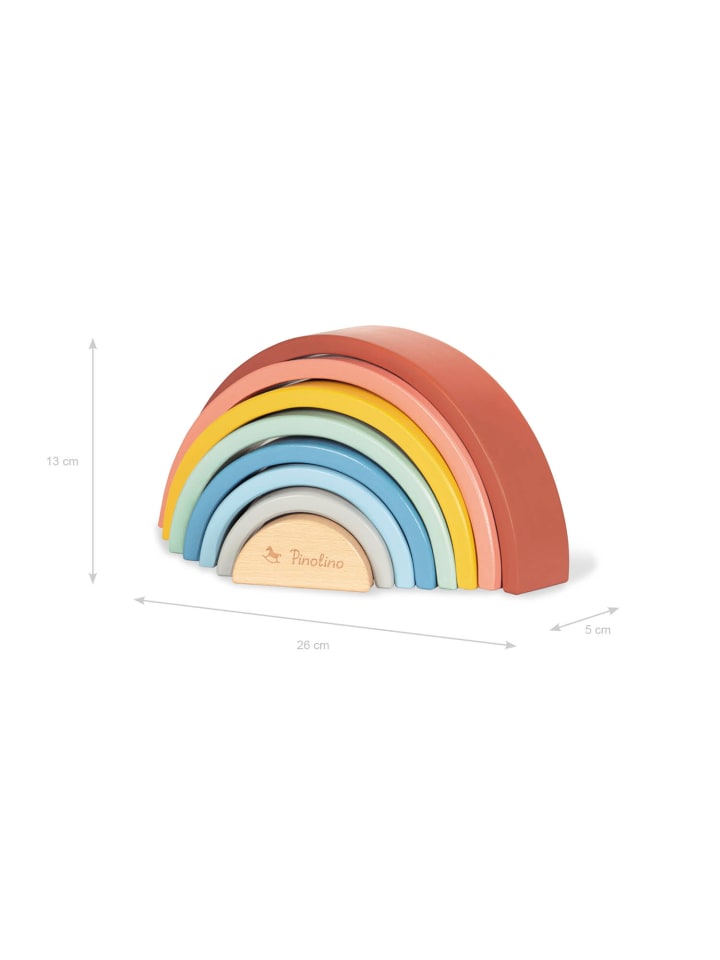 Pinolino Holz-Regenbogen 'Ruby' in bunt günstig kaufen onesize