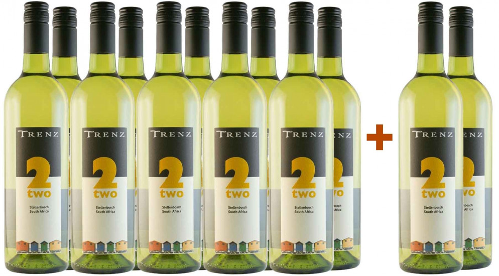 10+2 Trenz 2 Two Blanc trocken Paket - Weingut Trenz