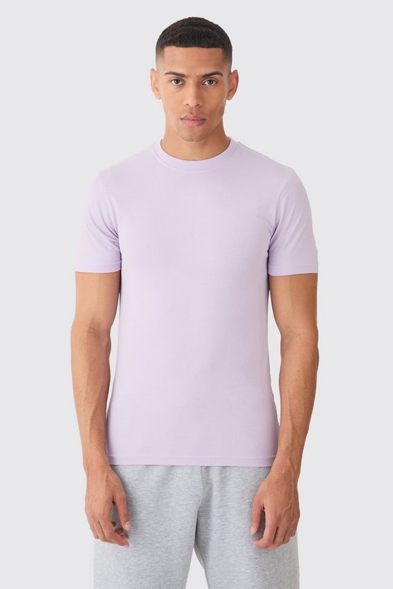 Basic Muscle-Fit T-Shirt