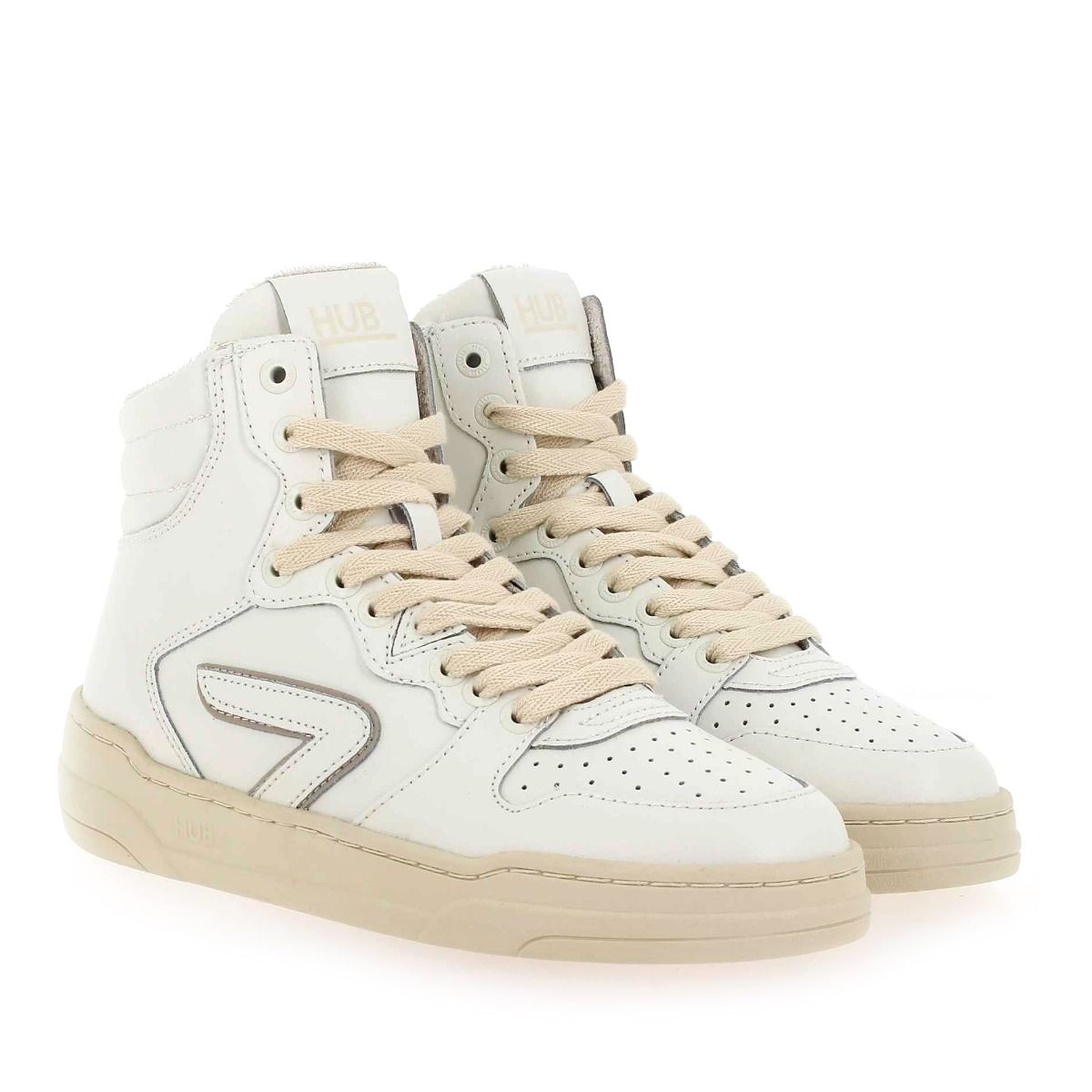 Hub  COURT HI W - Blanc