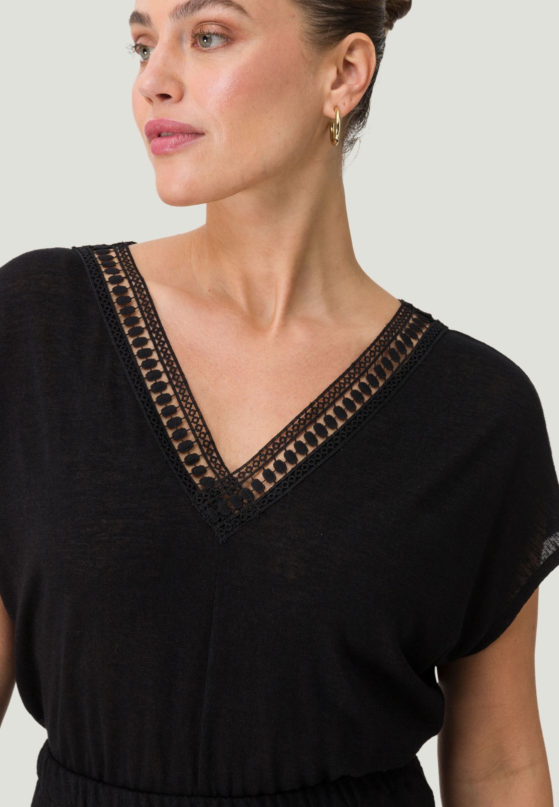 Maxikleid mit Rückenausschnitt