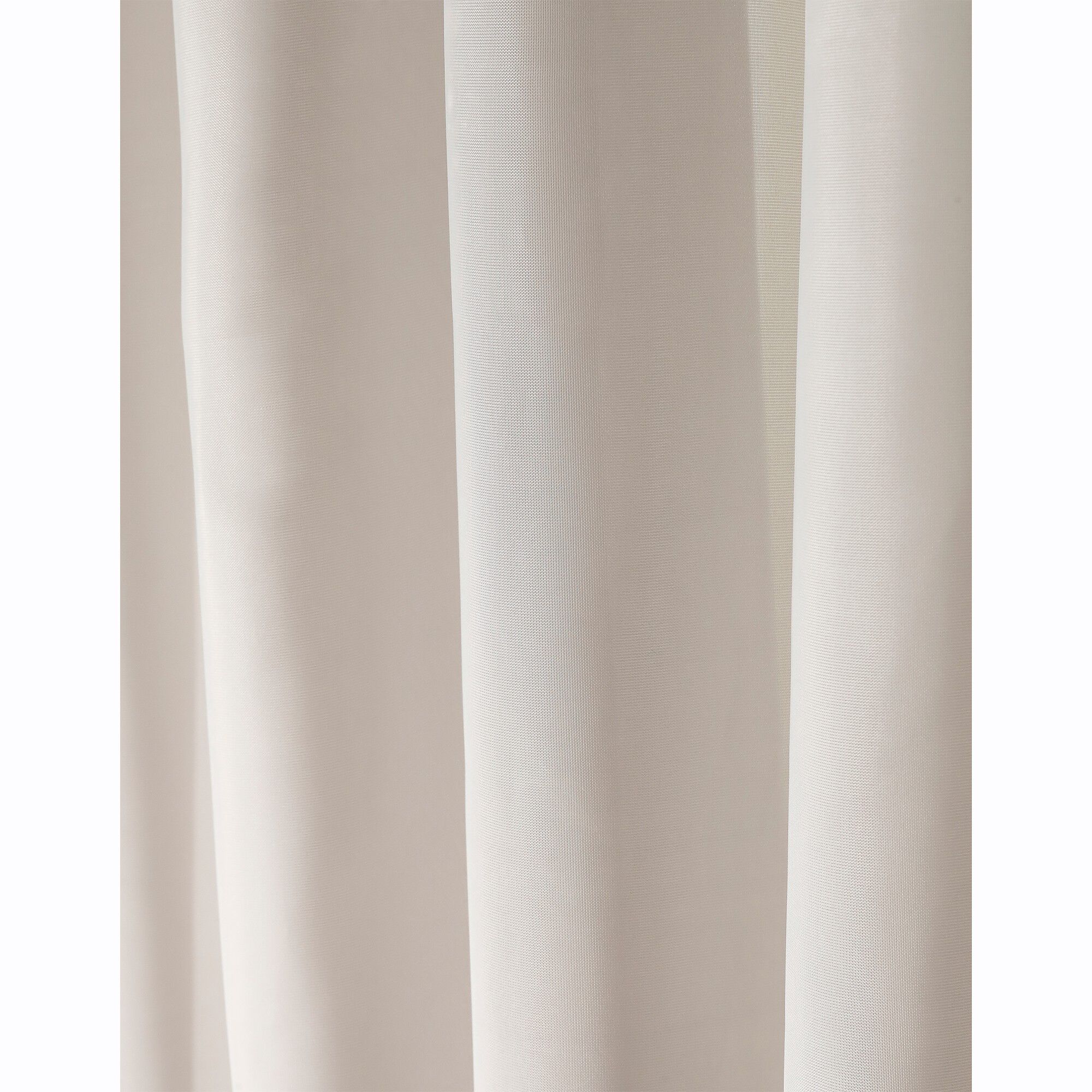 Panneau voile uni finition œillets