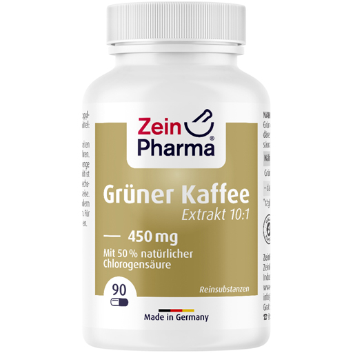GRÜNER KAFFEE Extrakt 450 mg Kapseln  90 St  Kapseln