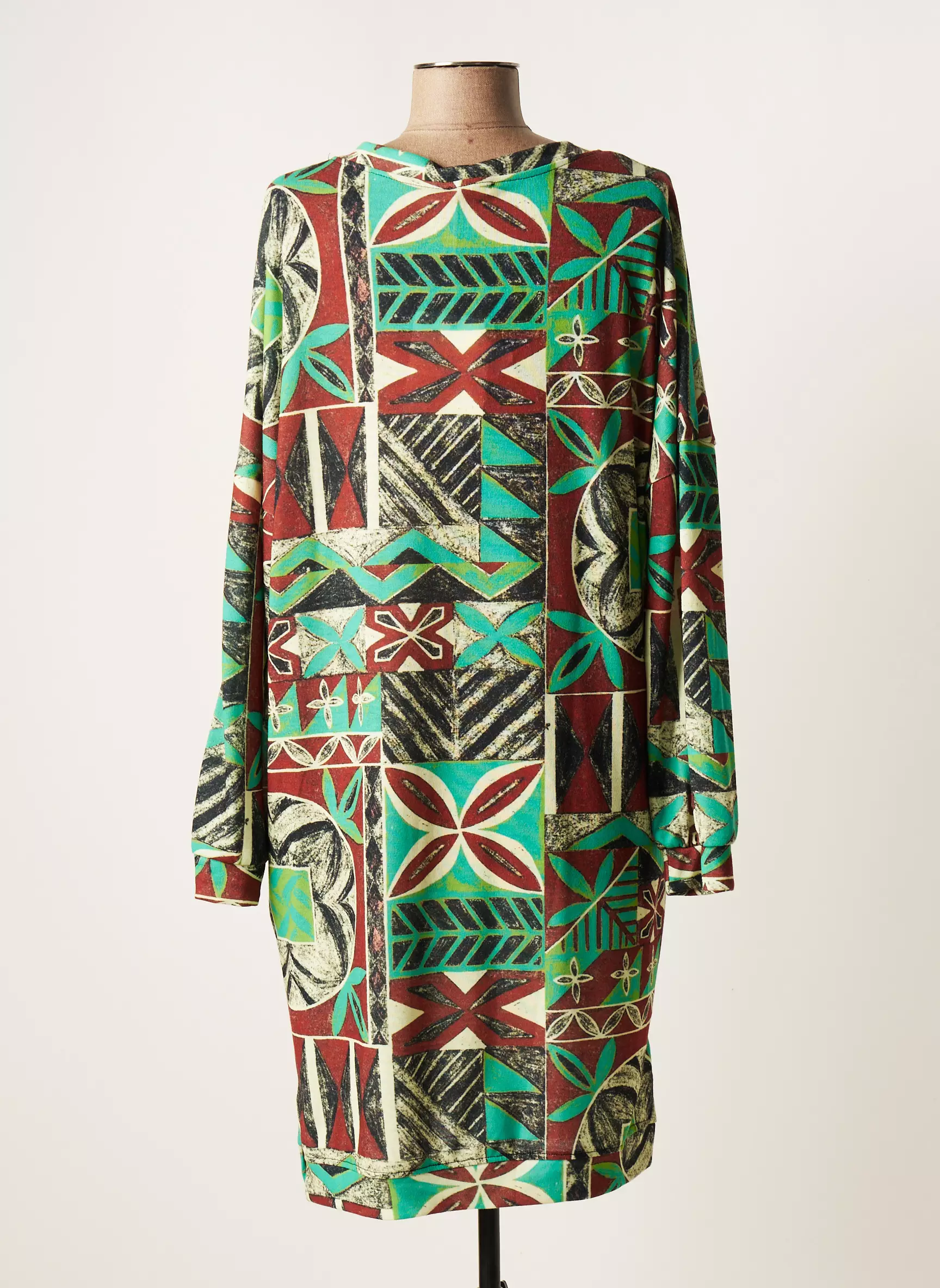 Ego Robes Mi Longues Femme couleur vert