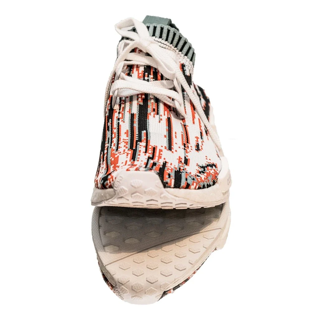 NMD R1 Sneakersnstuff Datamosh Collegiate Orange