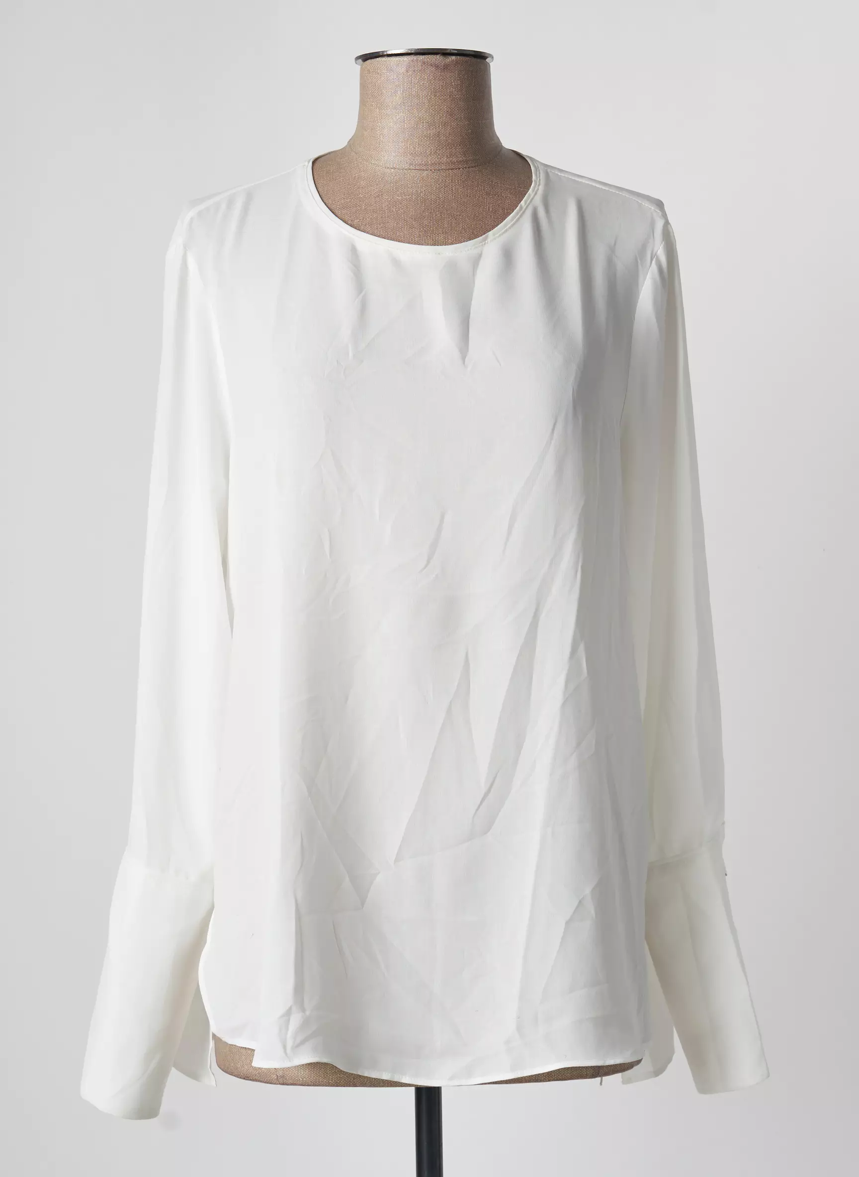 Mango Tops Femme couleur blanc