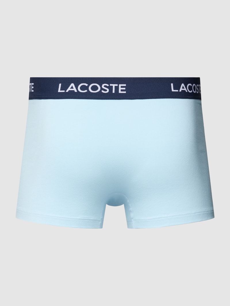 Trunks mit Label-Bund im 3er-Pack in marineblau