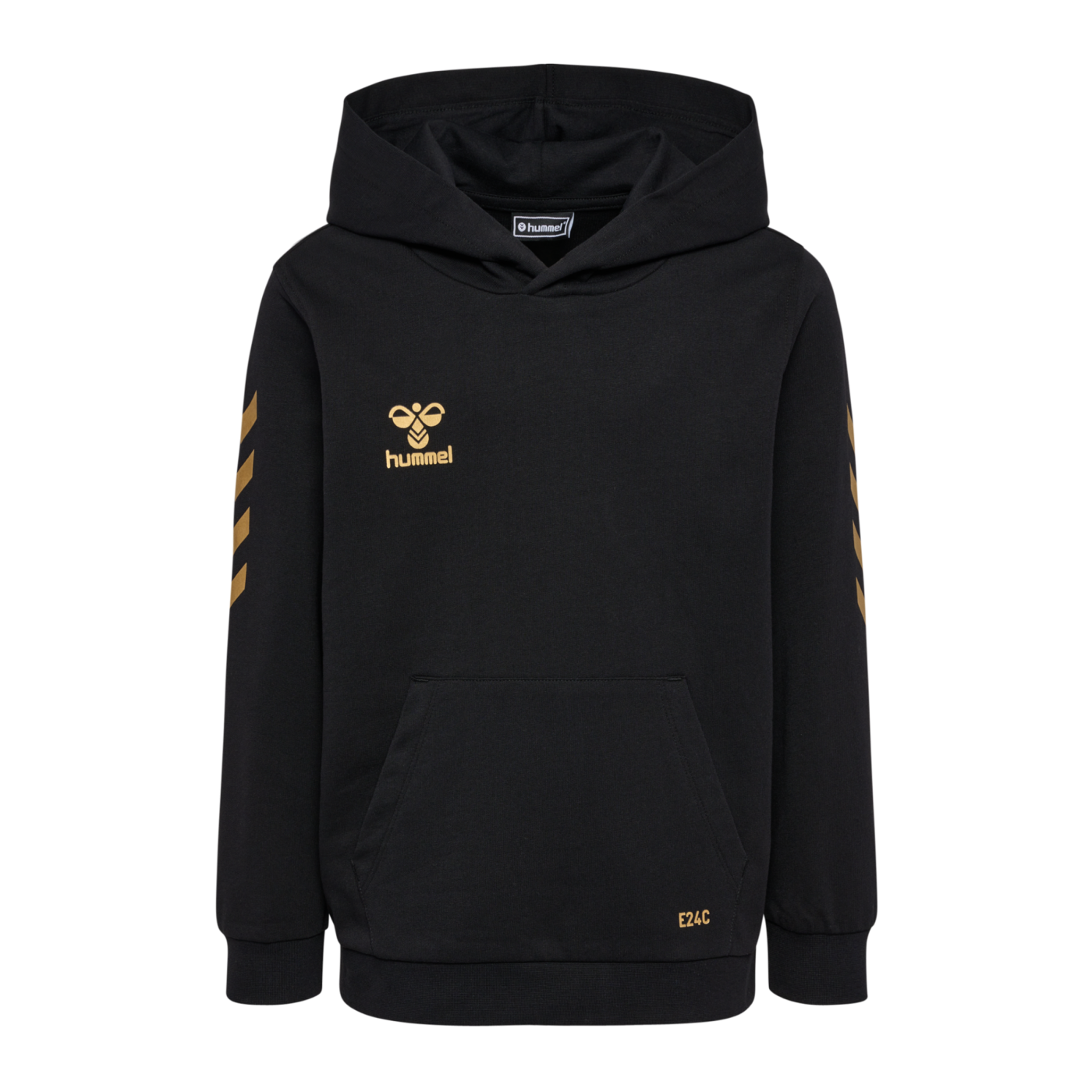 Hummel hmlE24C Cotton Hoody Kids Schwarz F2128