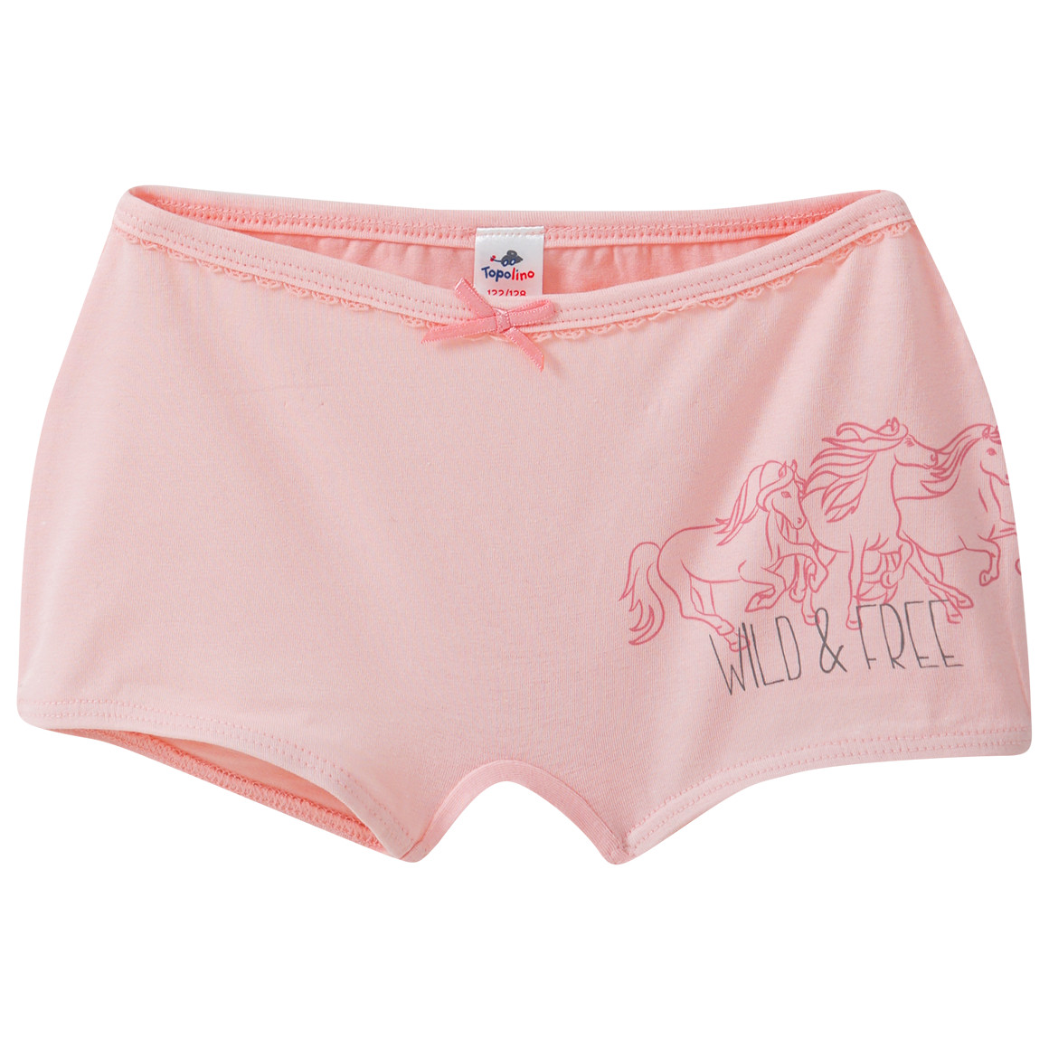 3 Mädchen Pantys mit Pferde-Motiv