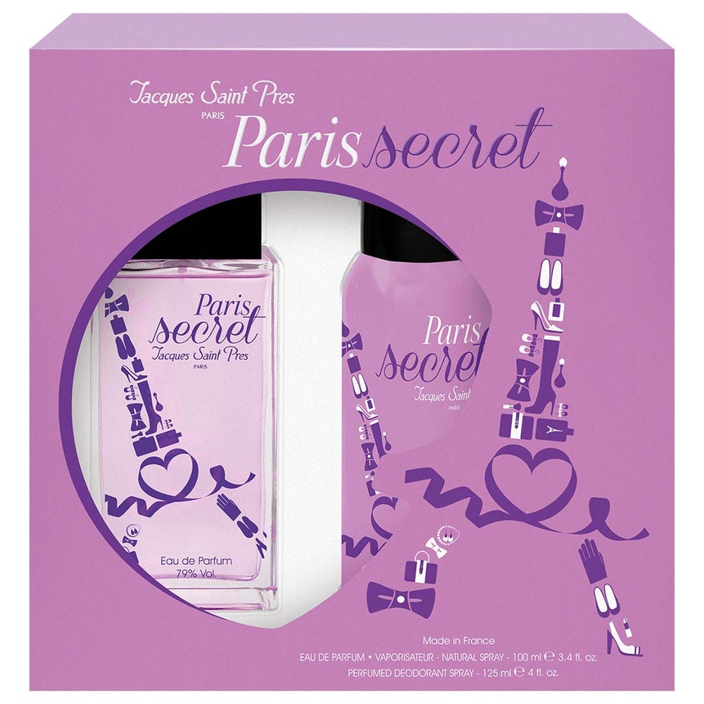 Jacques saint prés Coffret Paris Secret Coffret Parfum