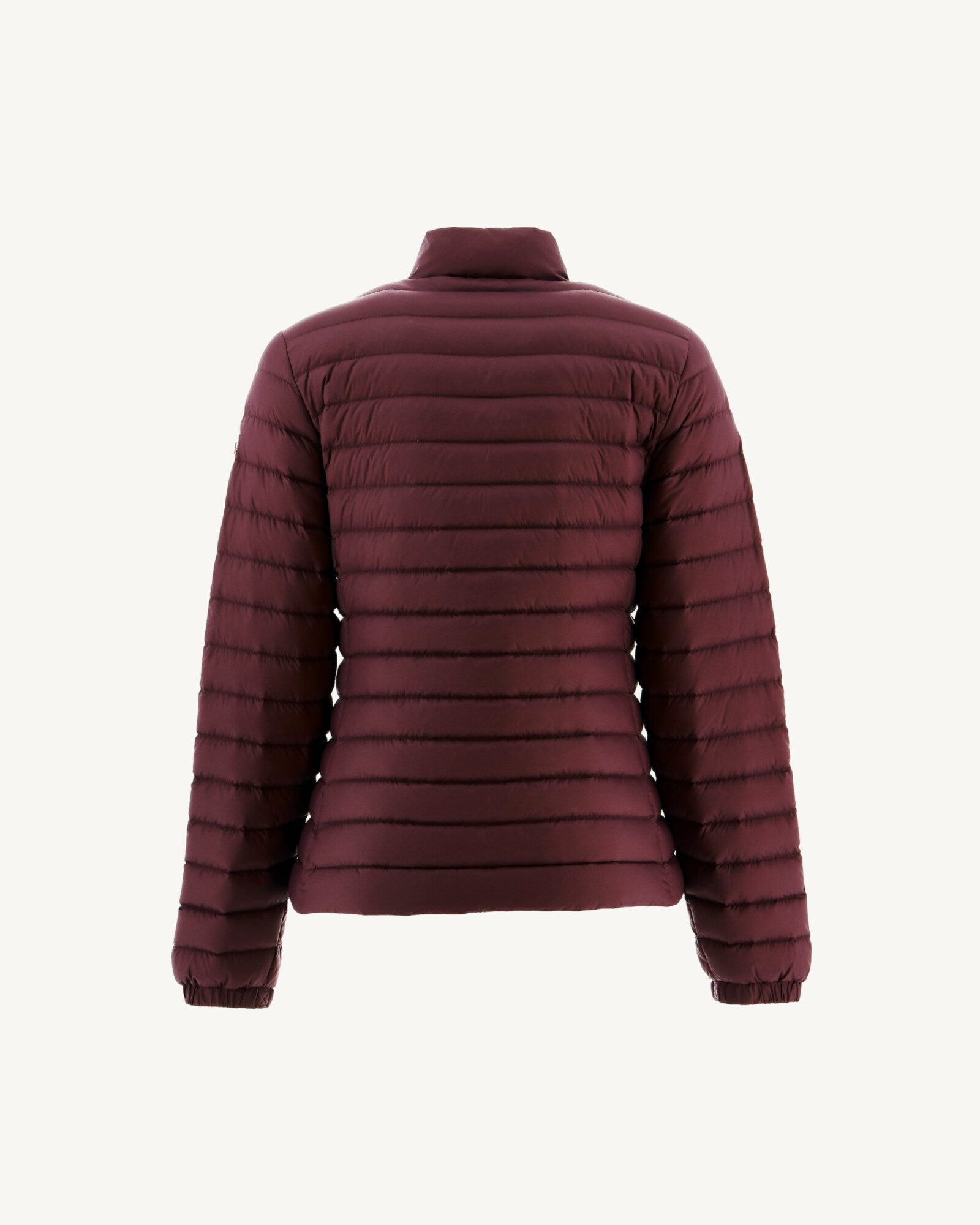 Doudoune légère coupe motard Aubergine Nina 2.0