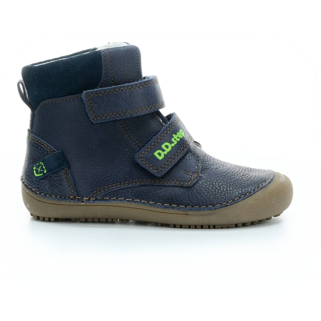 D.D.Step A063-363 blaue Barfuß-Stiefeletten