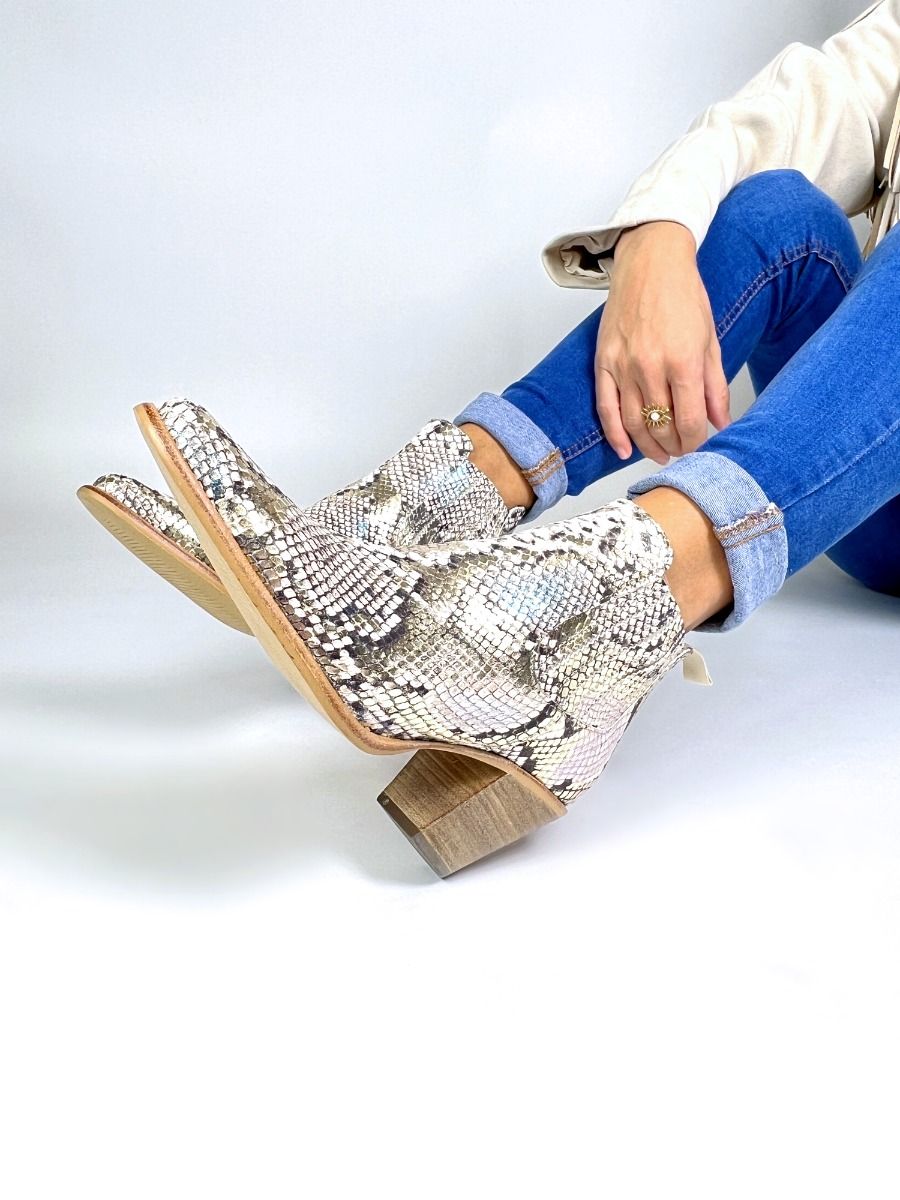 Muratti  RESEDA PYTHON - Beige Marron