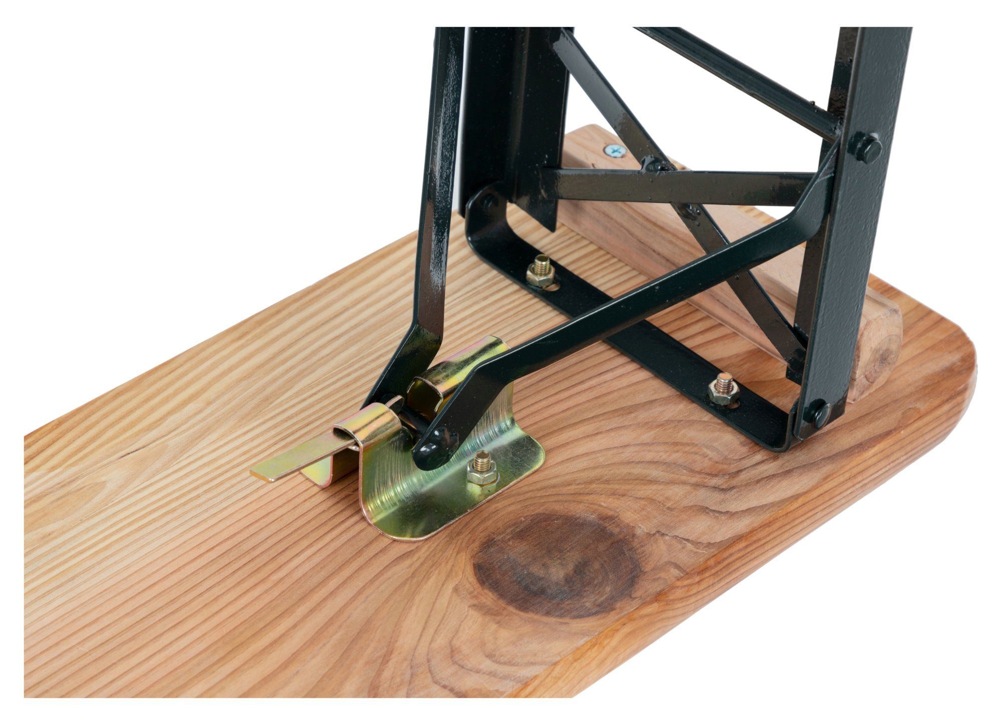 Stagecaptain Bierzeltgarnitur BBK-110 Hirschgarten Kinder-Festzeltgarnitur 110 cm, (6-tlg., 4 x Bank, 2 x Tisch), kleine Sitzgelegeneheit für Kinder, extra niedrig (Tischhöhe: 53 cm)