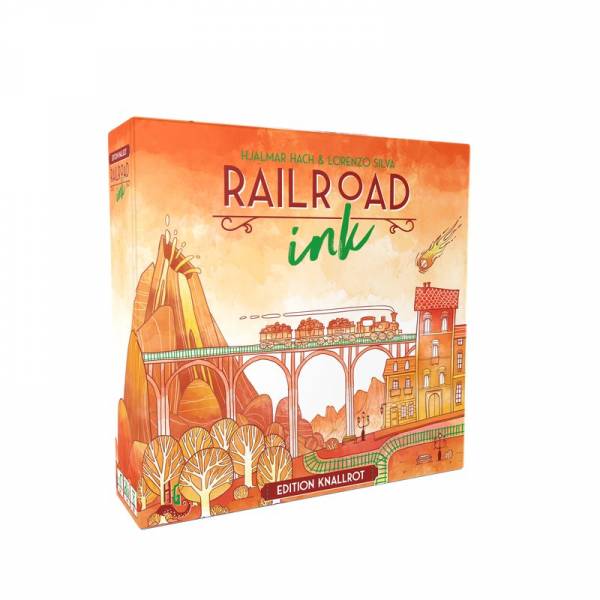 Railroad Ink Knallrot (deutsch)
