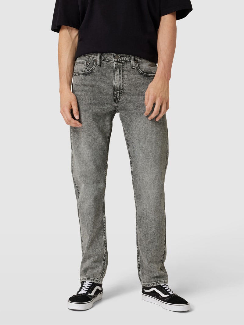 Tapered Fit Jeans Modell '502 TAPER' in hellgrau