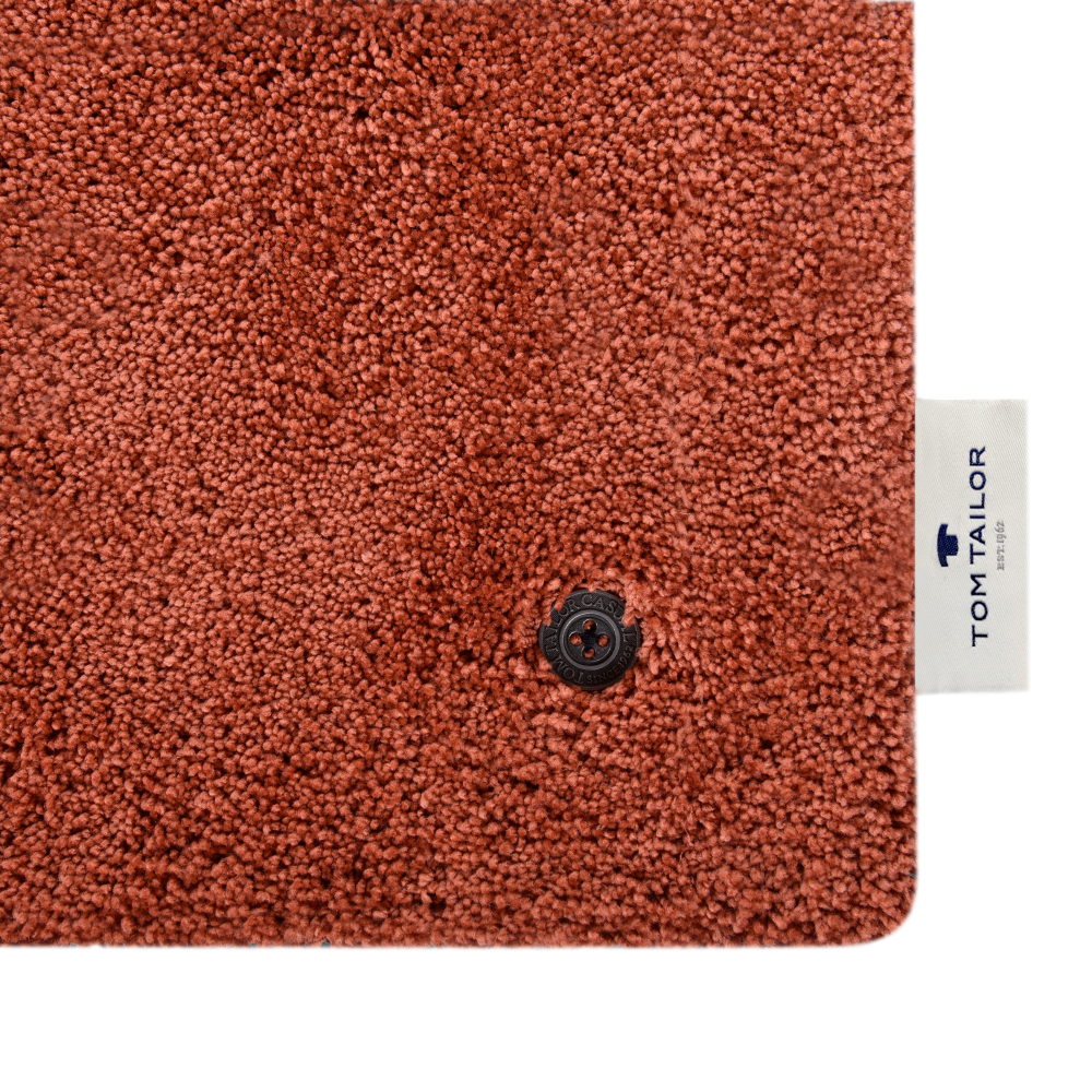 Hochflorteppich Cozy rust