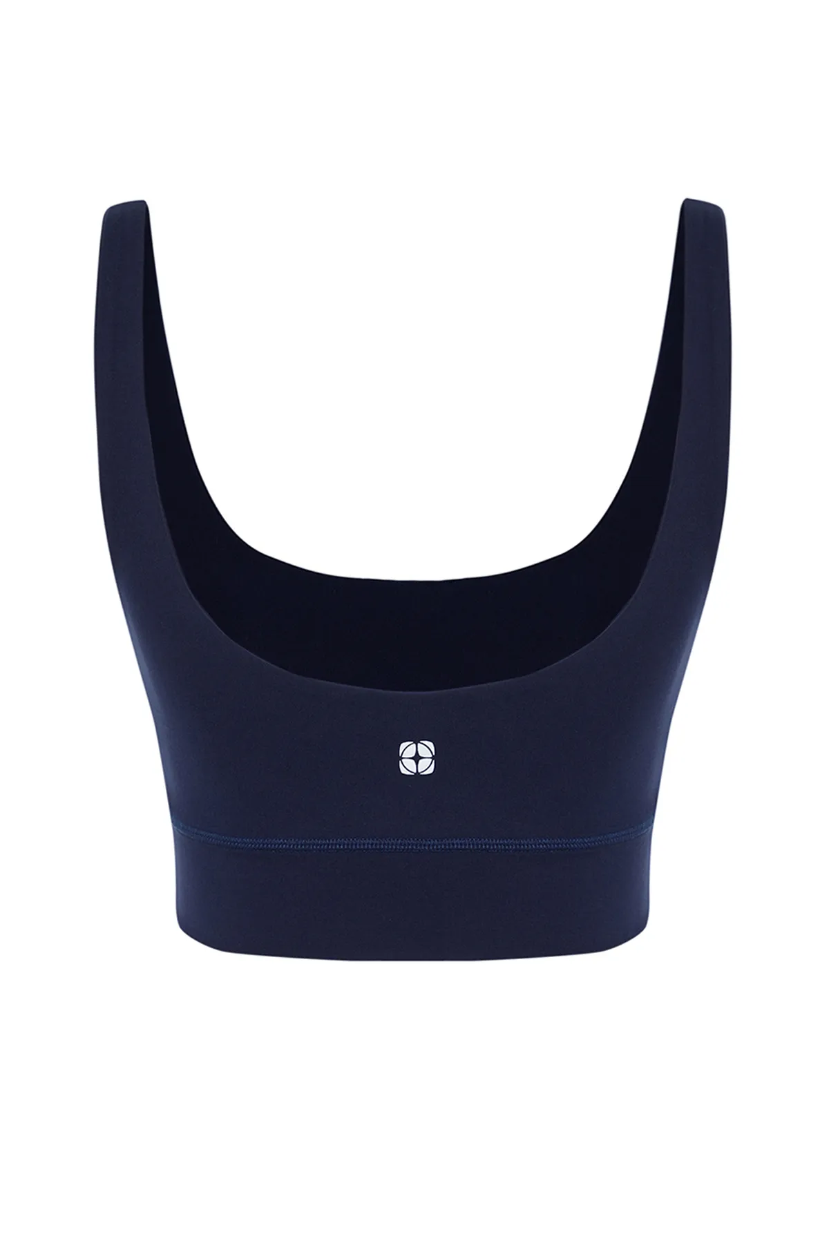 Trendyol Collection  Marineblauer, gebürsteter, weicher Stoff unterstützter/formender, bedruckter gestrickter Sport-BH THMSS24SS00008